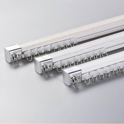 3.5 × 5 / 5.5 × 5cm 크기와 알루미늄 합금 재료의 기본 모터화 커튼 트랙