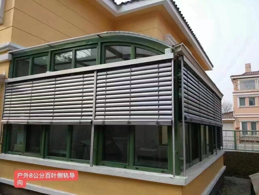 에너지 절감 및 전기 비용 절감을 위한 수동 오픈 알루미늄 코일 블라인드